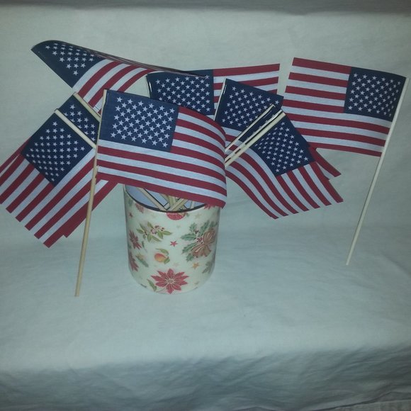 Accents 12 American Flag Dcor Hobby Lobby 4x6 Wood 1 Poshmark